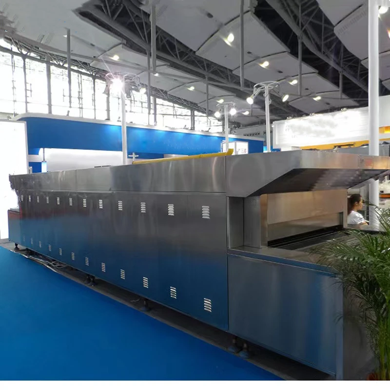 Commercial Bakery Equipment New Automatic Conveyor Tunnel Oven for Pizza Baking and Bread Making Industrial Use