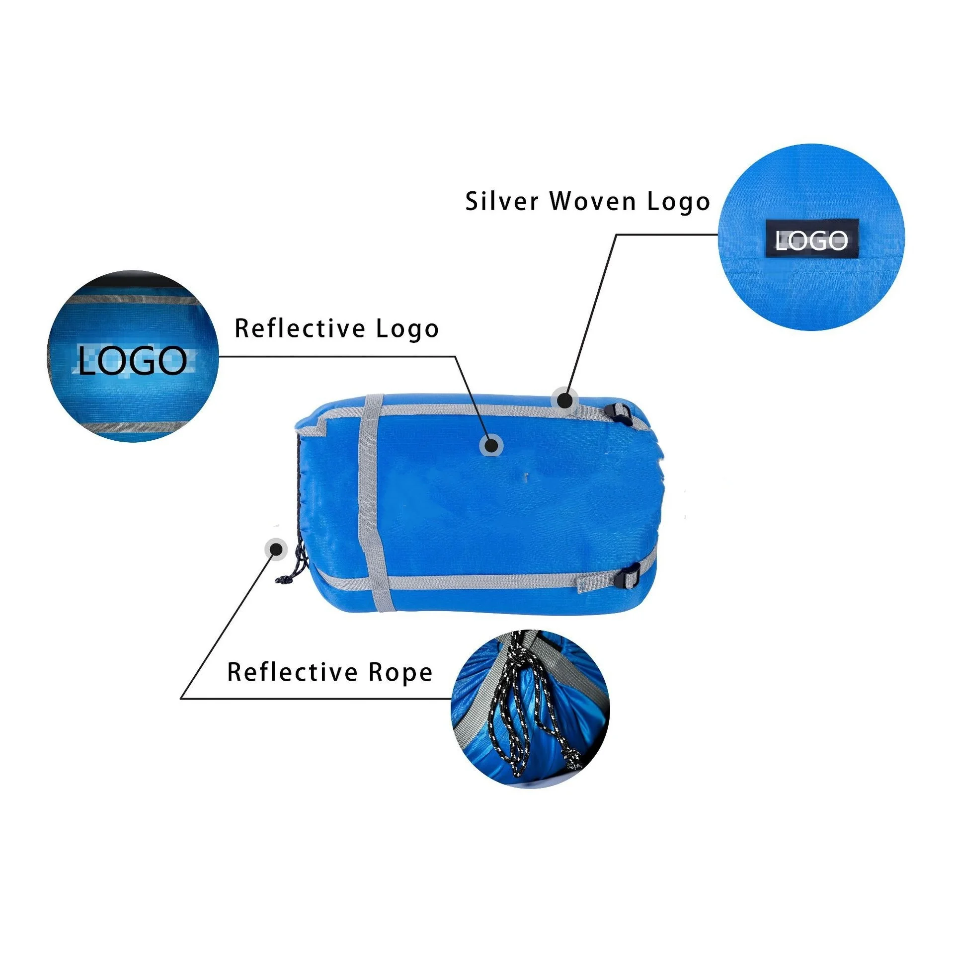 Outdoor Furniture 2 in 1 Hammock Sleeping Bag Hammock Underquilt