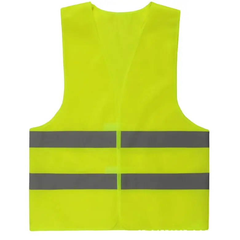 Wholesale 100% Polyester Sleeveless Quick Dry Factory Supply High Quality Hi Visibility Safety Reflective Work Vest
