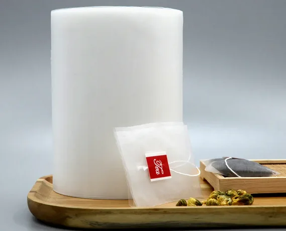 Fully Biodegradable Tea Bag Filters Material Corn Fiber Pla Nonwoven Fabric For Tea Bag