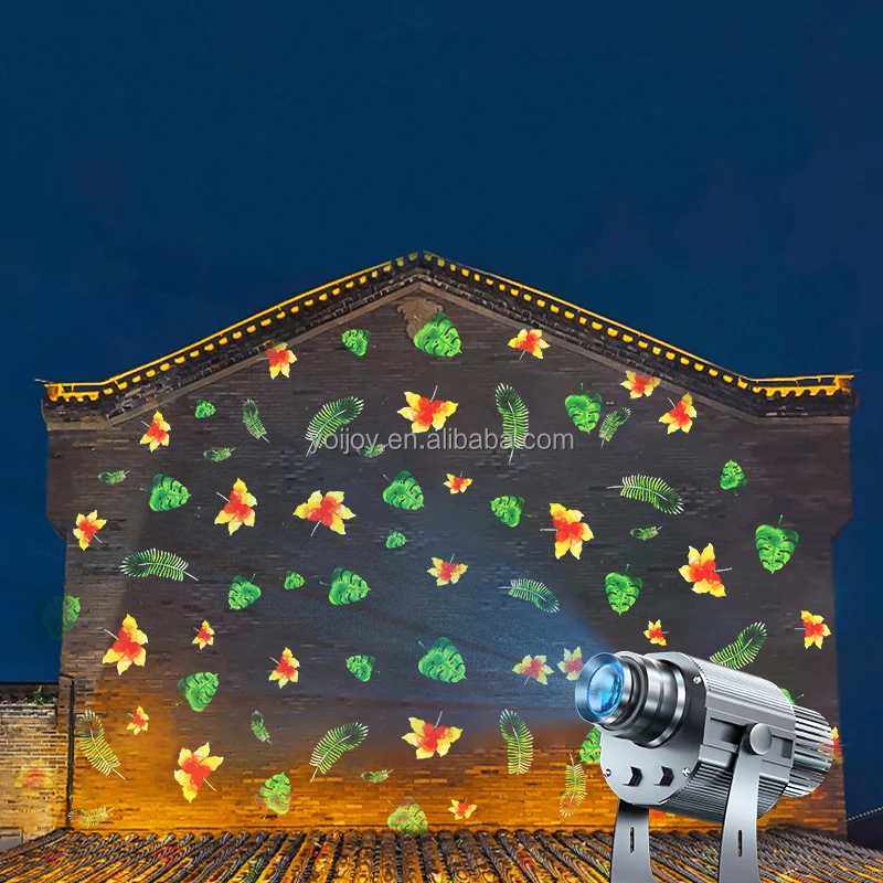 YoiJoys 150W Outdoor Waterproof IP67 Big Power customize led sign led projector advertising lights gobo projector 3d signs