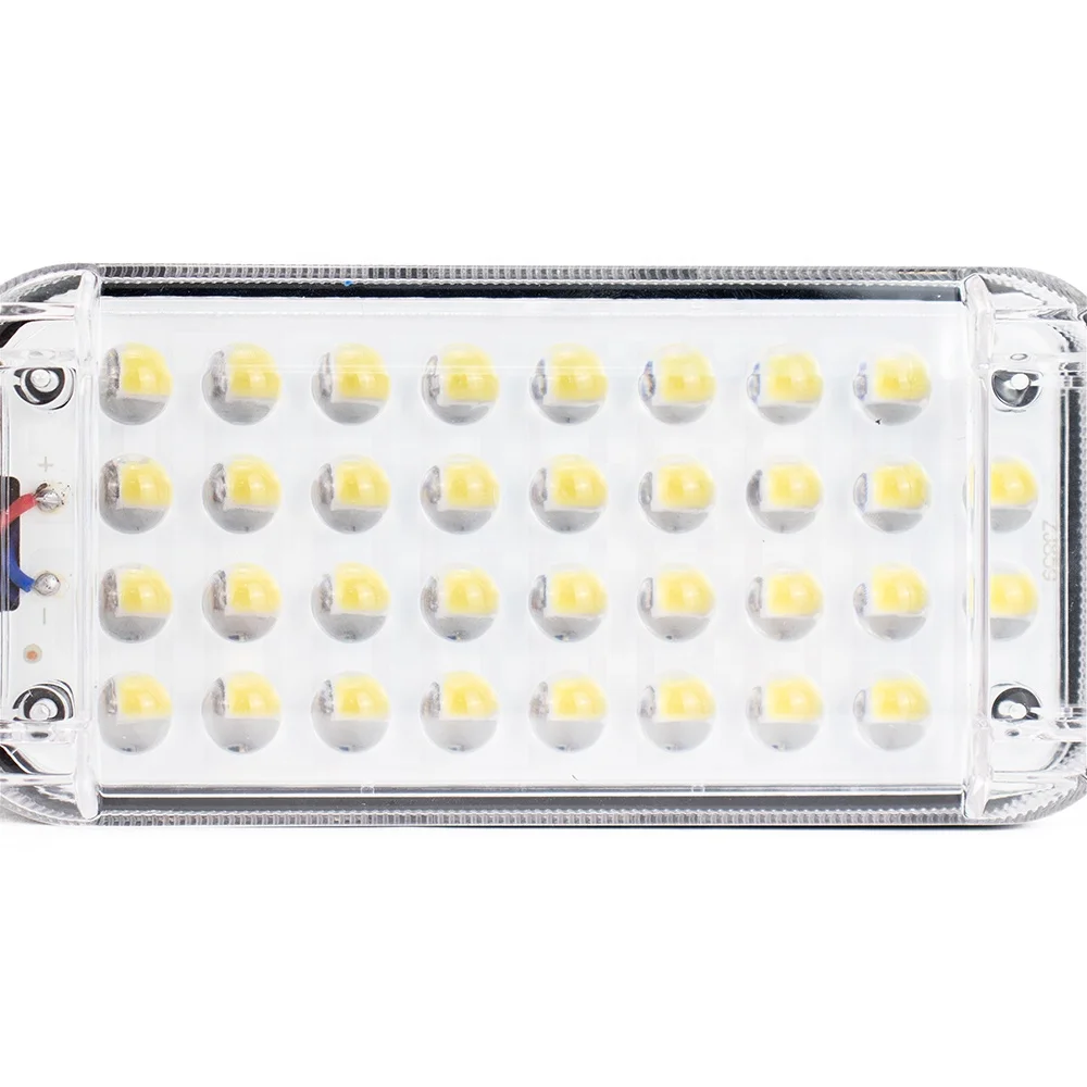 Handheld portable 2000mAh super bright 34 SMD hook magnetic rechargeable LED work light for inspection