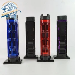 Новый дизайн ABS пластик портативный 3 цвета несущее ведро рыболовная коробка с держателем