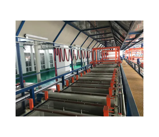 International market price metal electroplating machinery rack type rational construction