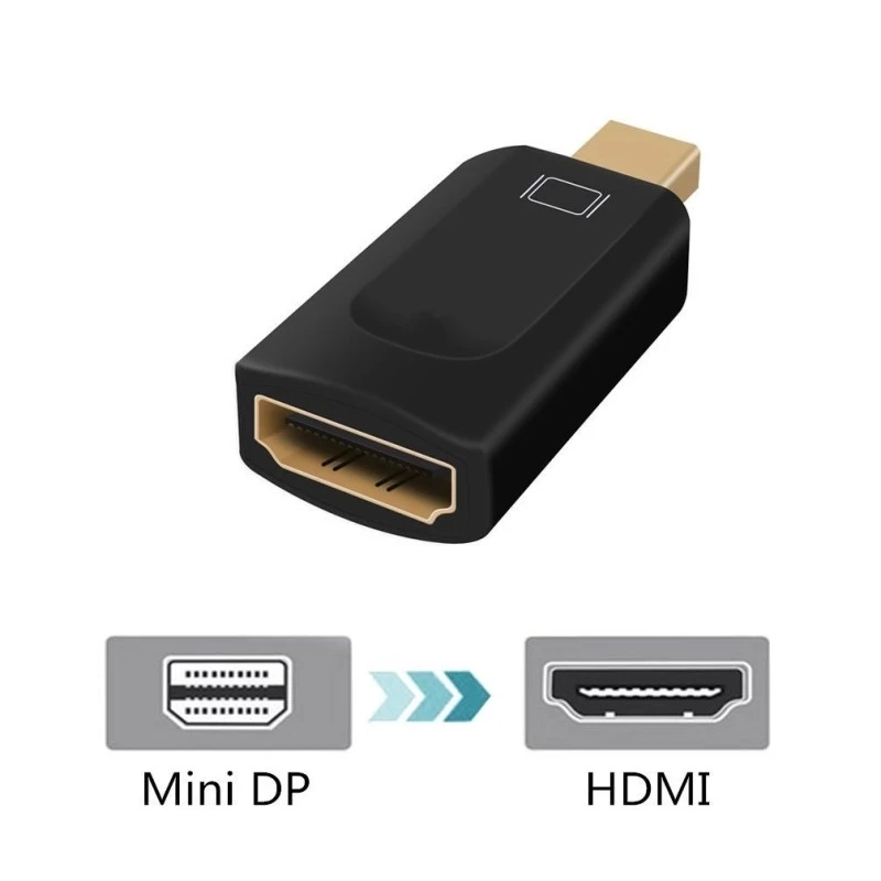Mini Display Port DP Thunderbolt to HDMI Male to Female Adapter Cable for MacBook Pro Air