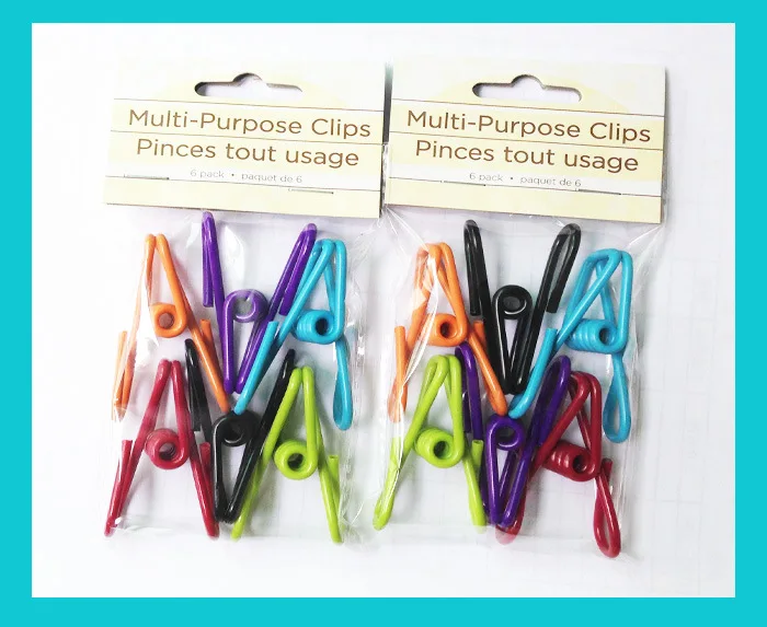 Лидер продаж, зажимы для чипов и сумок, цветной стальной зажим с зажимом для вешалки vynel
