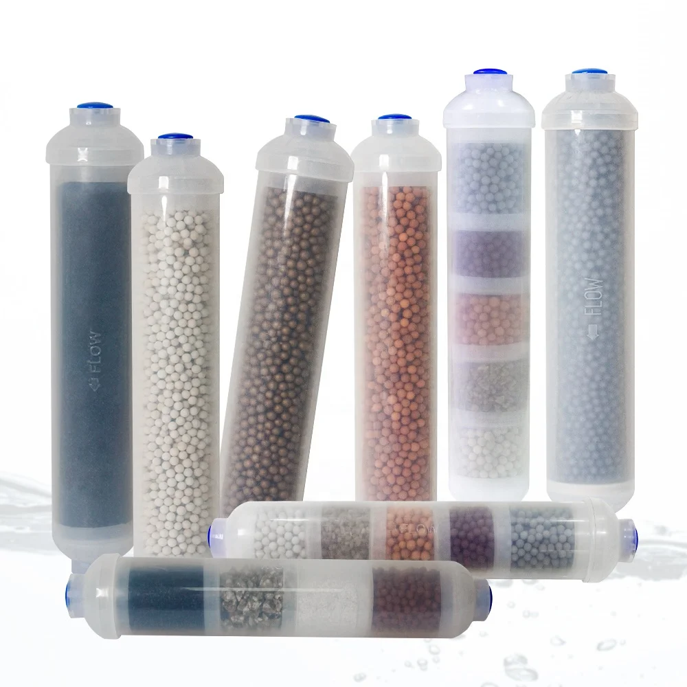 10 Inch Home Alkaline Mineral Cartridge Bio Ceramic Balls Water Filter Mineral Cartridge