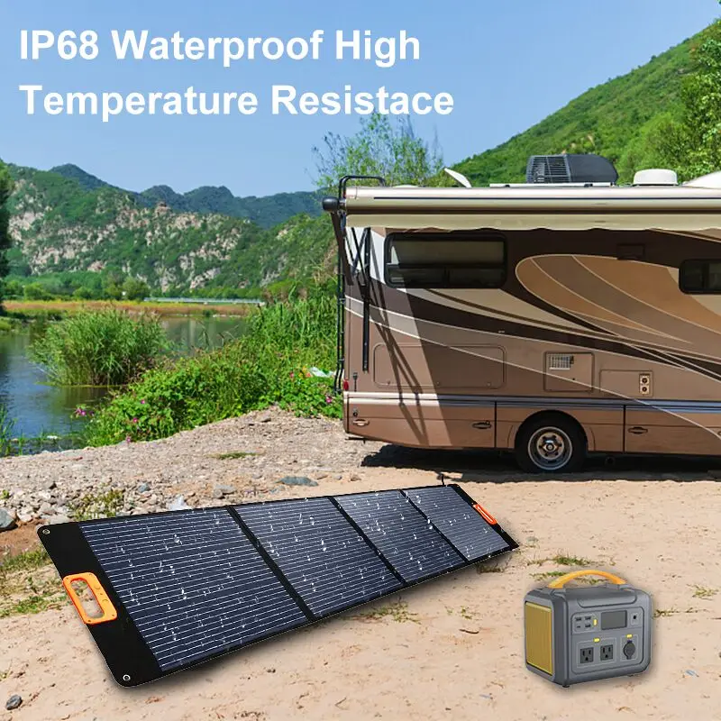 Genuine 10w portable polycrystalline solar panel home power solar energy system 110watt mobile outdoor foldable solar panel