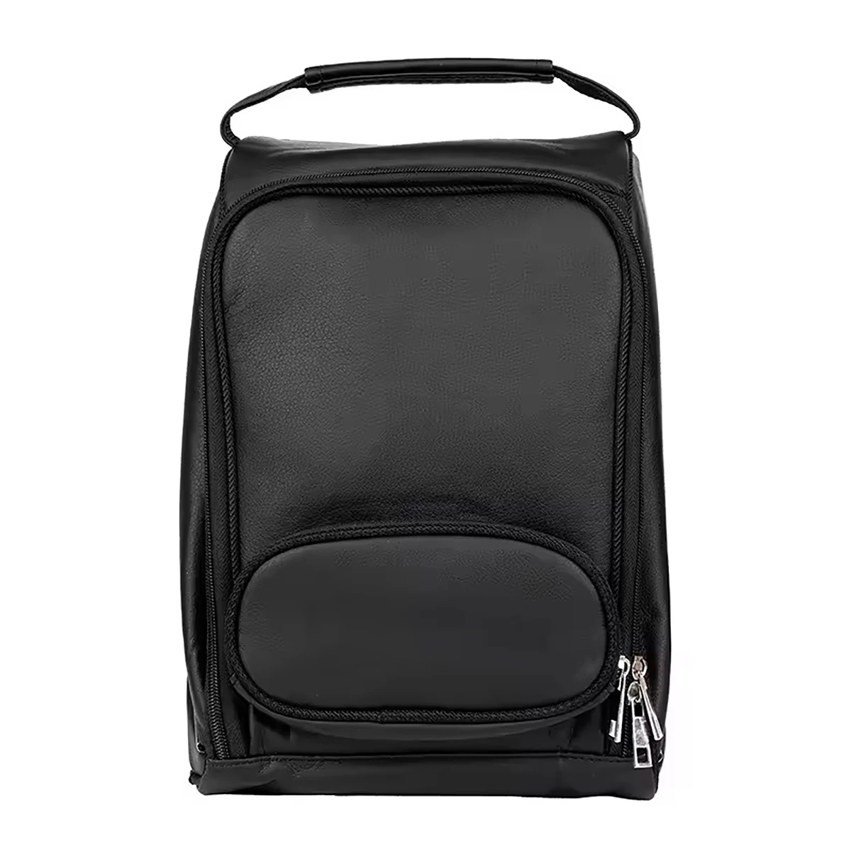 custom logo men leather basketball soccer gym sport urban travel golf protective sneaker dust transport zipper shoe bag