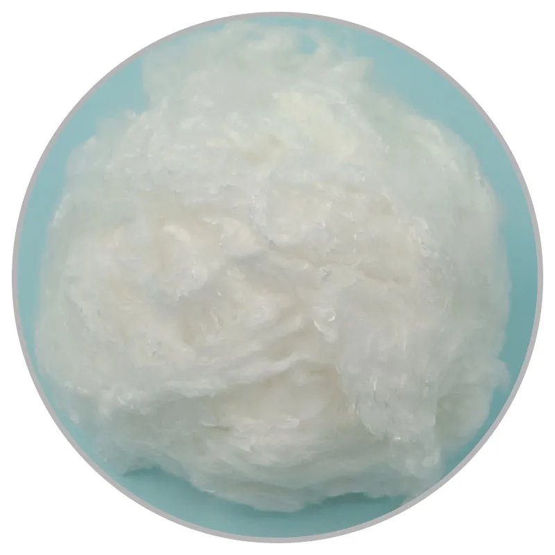 100% biodegradable organic bamboo fiber for spinning bamboo fiber