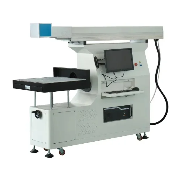 Rayfine professional 3D Glass tube co2 laser marking machine