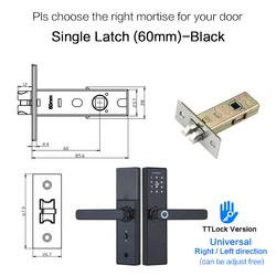 Tediton TTlock app Smart Safe Security APP cerradura inteligente Remote Control Digital Keyless Combination electronic door lock
