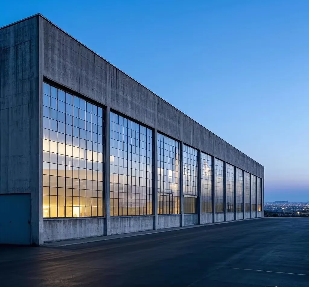 Modern Design Prefabricated  Logistics Warehouse Workshop Light Commercial Industrial Building Warehouse steel structure