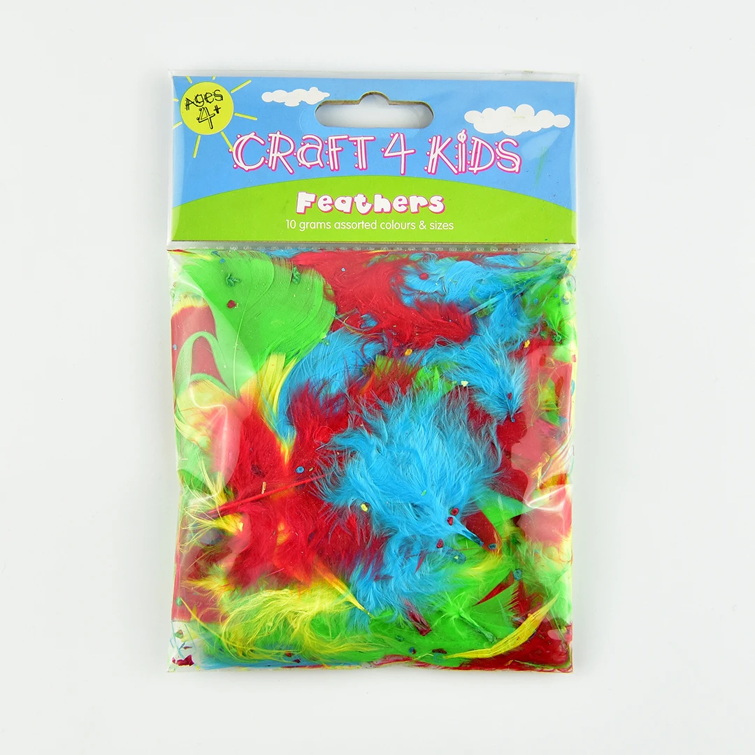 
Guaranteed Quality Proper Price Diy Colorful Feather Toys 