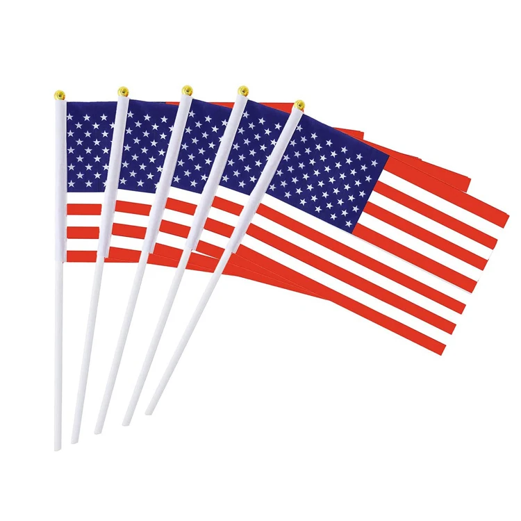 
Customized american handing flag 