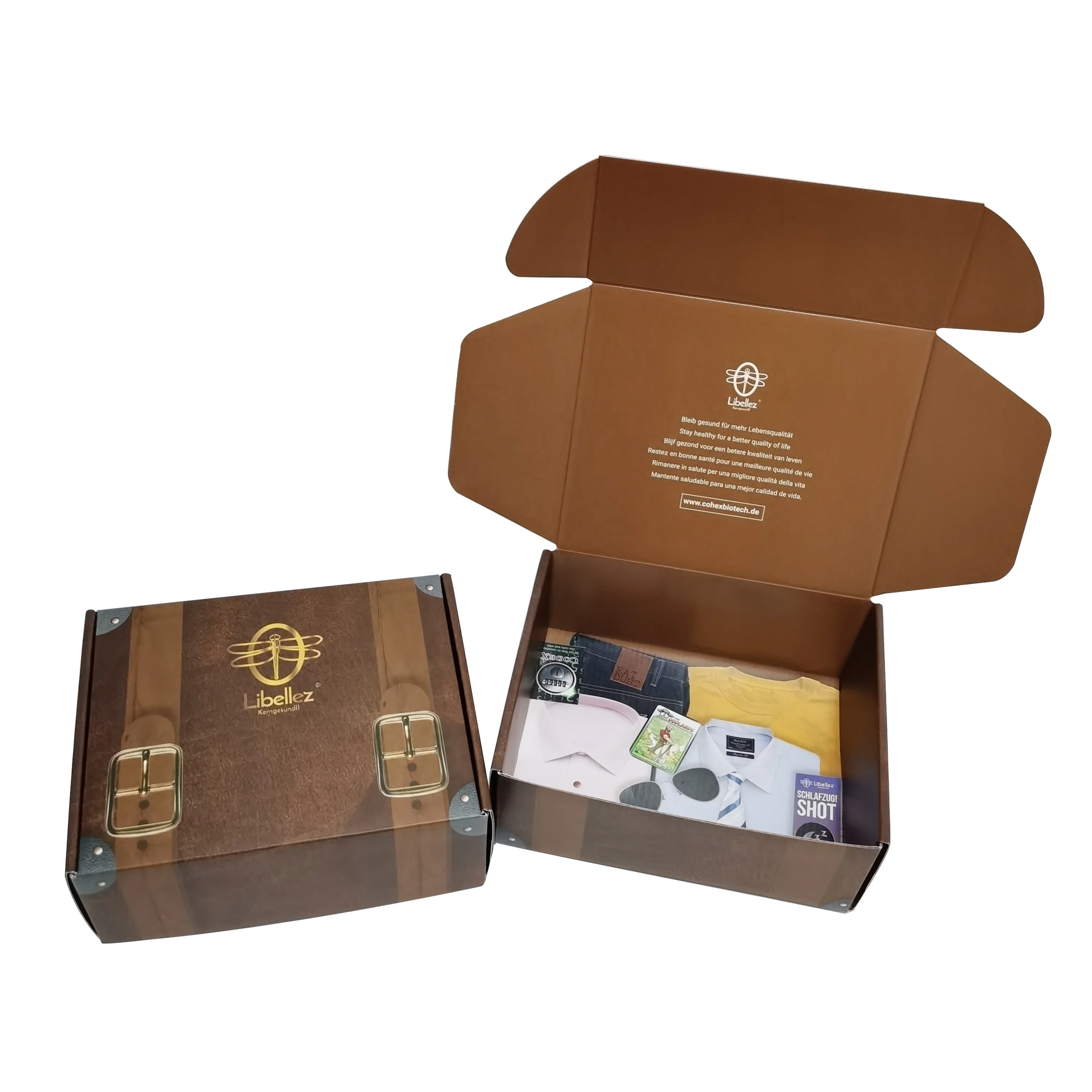 Mailer Box Manufacture Customized Colored Corrugated Boxes With Custom Logo Printed, Durable Apparel Packaging Boxes For Cloth