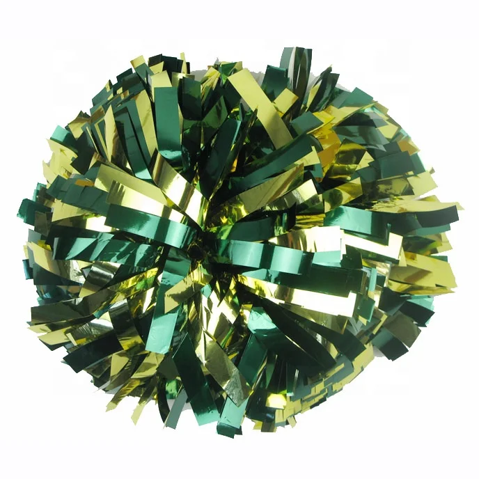  Голографический помпон Cheerleader metllic для чарлидеров по заводской