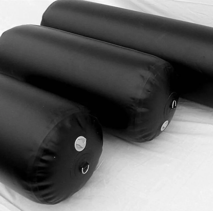 Custom Logo Durable PVC Inflatable Long Water Marker Buoy Pontoons Tubes for Waterpark