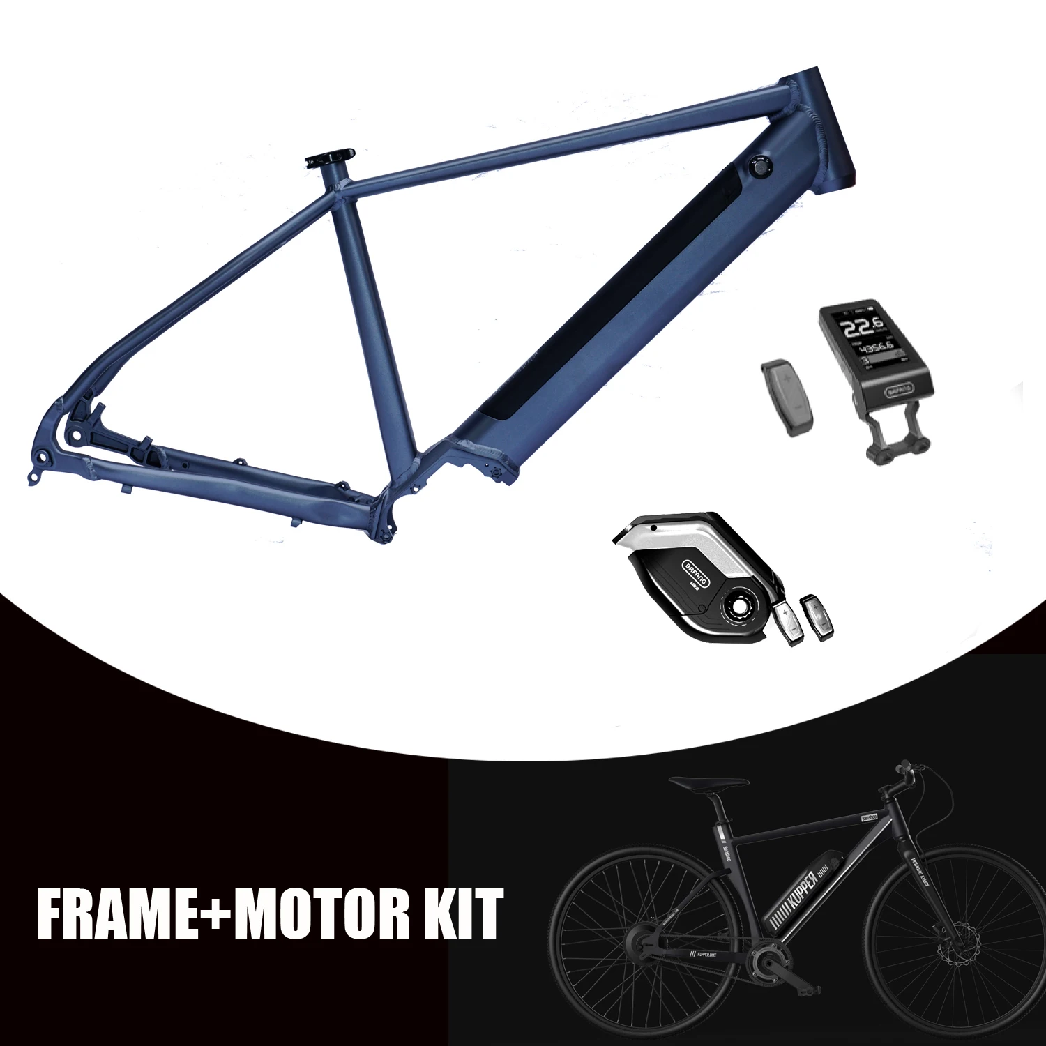 OEM углеродная алюминиевая рама для горного велосипеда 700C MTB