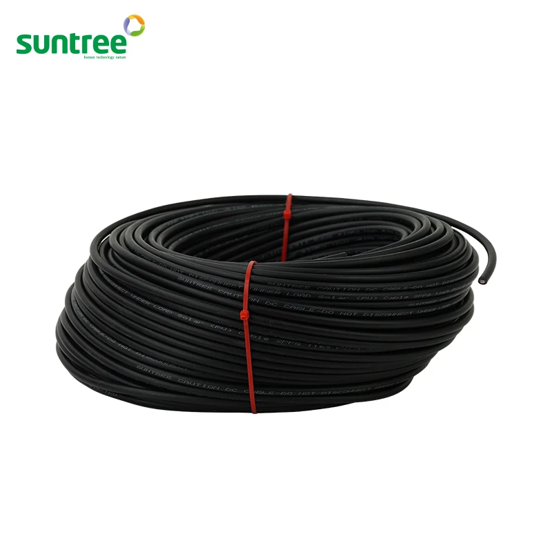solar system electrical copper wires and pvc uv power cables 2.5mm 4mm2 6mm