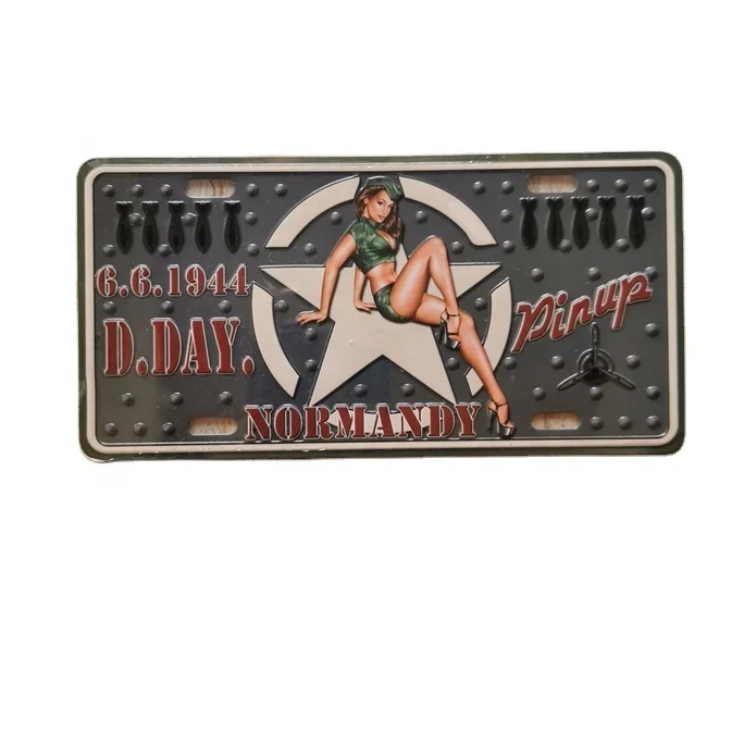 Souvenir customized photo embossed metal aluminum paper postcard