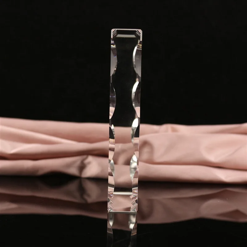 China supplier professional custom 2d photo frame item blank k9 crystal glass blank crystal cubes for 3d laser engraving logo