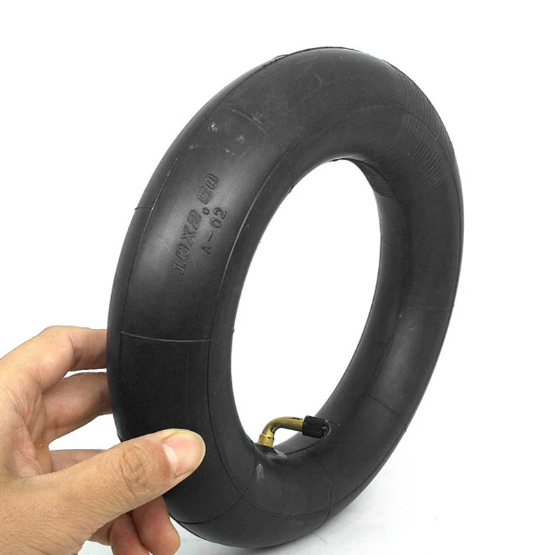 Inner Tube with Bent Valve 10x2.5 For Electric Scooters E-bike 10x2.50 tire
