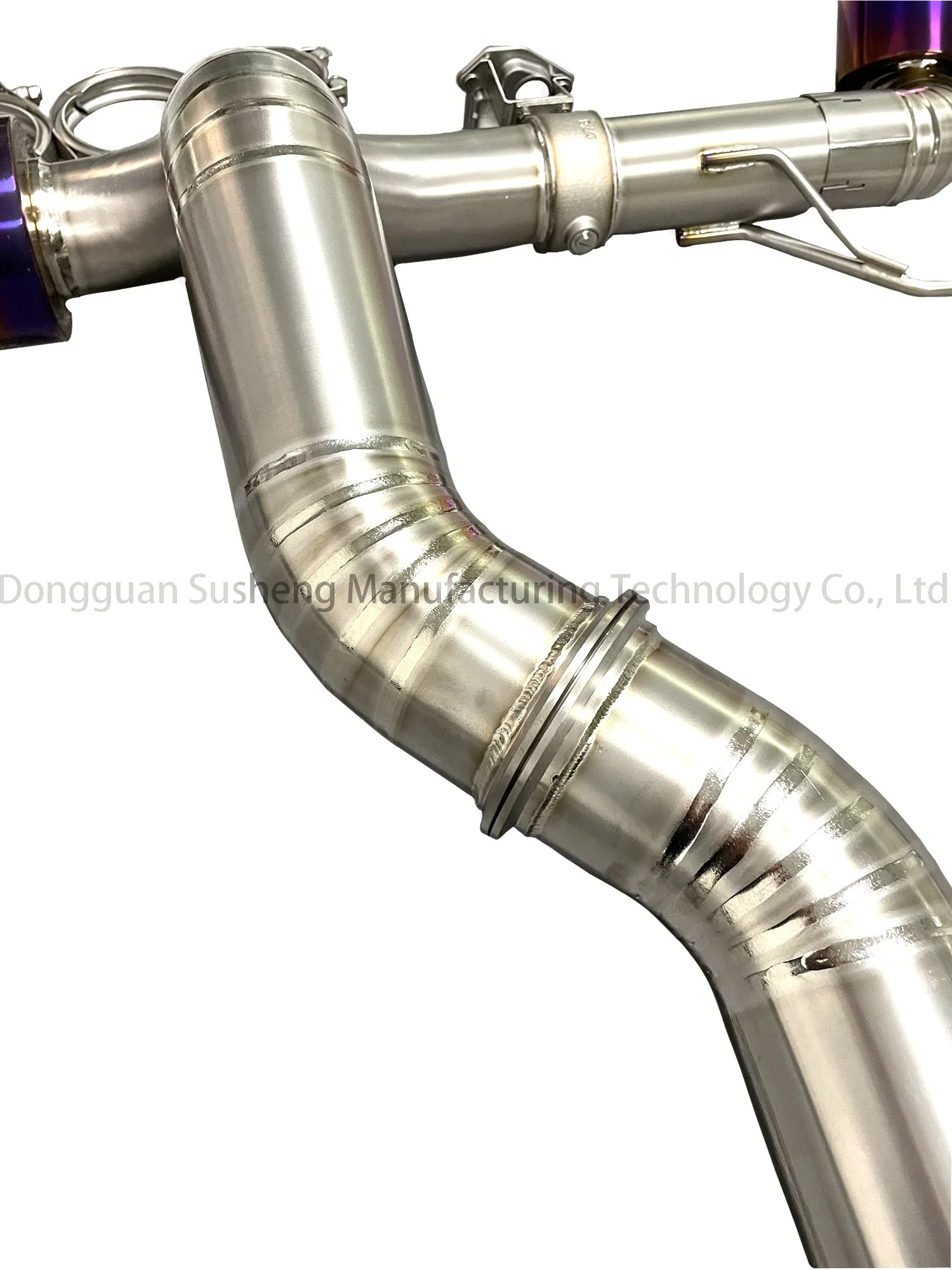 304 Stainless steel /titanium alloy exhaust pipes exhaust muffler For Toyota Supra GR A90 3.0T 2020+ 89mm Catback Exhaust system