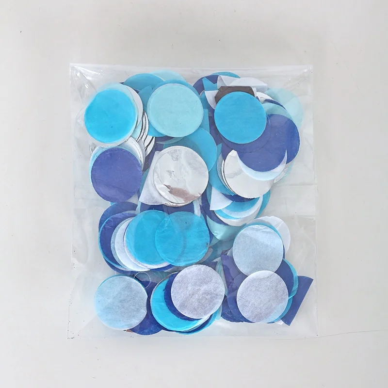 EASTTEREN 2022 New product 2.5cm paper confetti mix color for Birthday,Wedding,Valentine party decoration, Tissue Paper Confetti