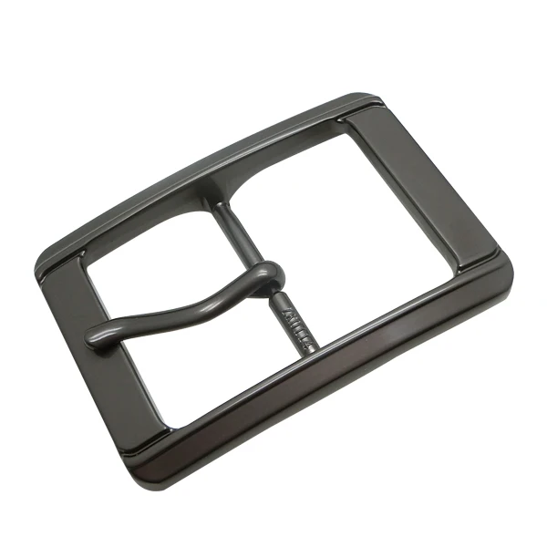 DK-ZK0114-35 Customizable 35mm Zinc Alloy Leather Belts Buckle Square Pin Western Style with Printed Logo for Bags