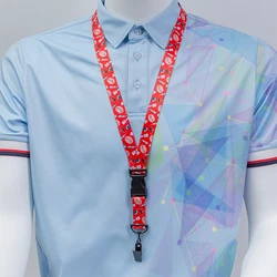 Best Quality EHUA Seamless Lanyard Ergonomics ID Badge Lanyards Women and Men Cool lanyard Strap for Whistle Keychain Wallet