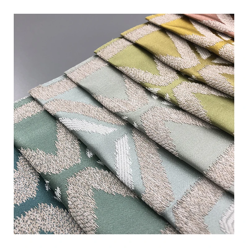 Linen Look Good Quality 100% Polyester Turkish Jacquard Fabric Curtain Fabric from OEM Factory