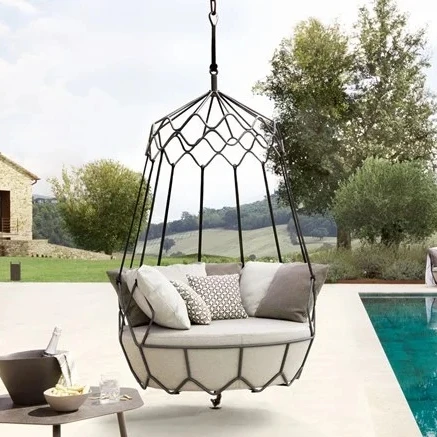 Factory direct  yard swing outdoor swing for adult  hanging swing chair