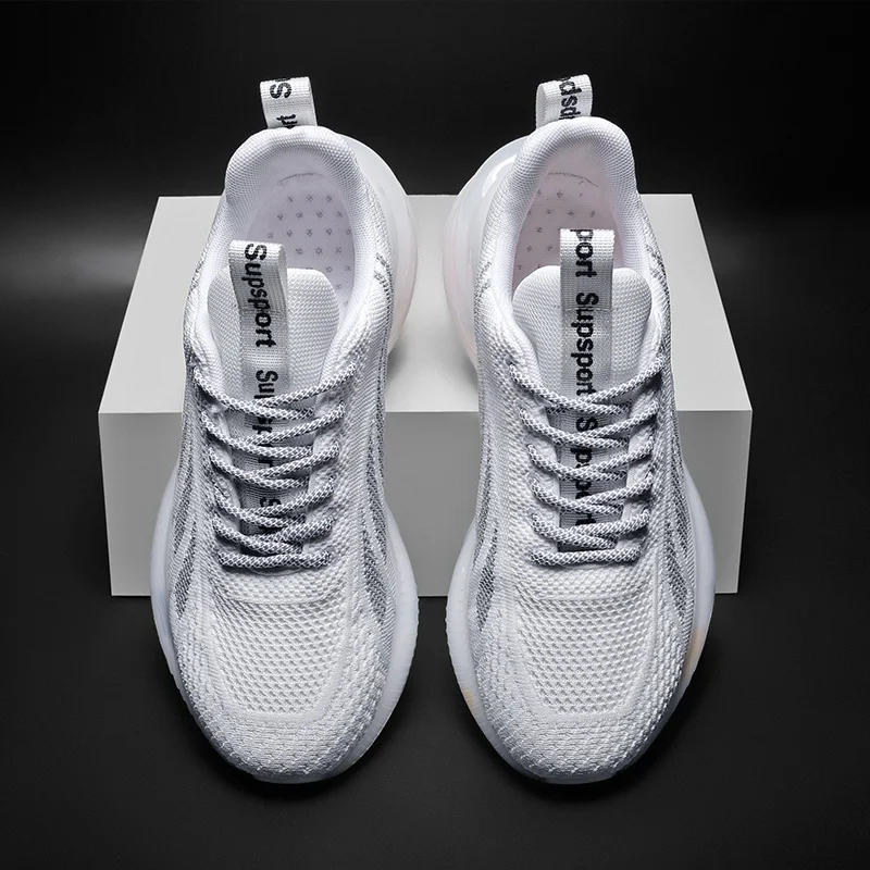 Лидер продаж, легкие модные кроссовки на плоской подошве для мужчин, повседневная мужская спортивная обувь для мужчин