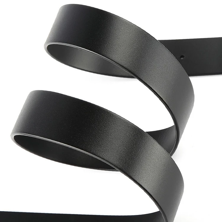 Хит продаж мужской кожаный ремень 38 мм Классический без пряжки