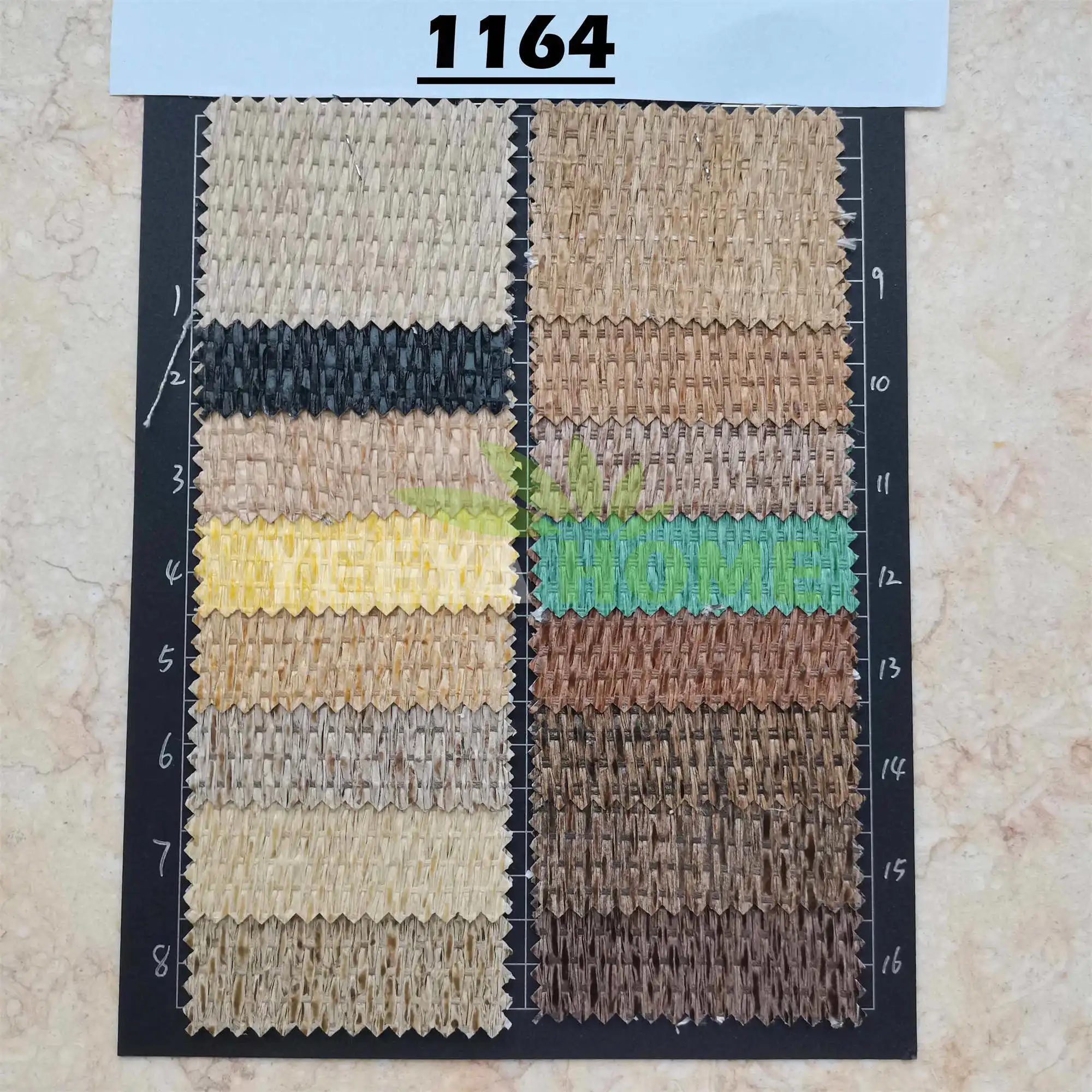 PP Straw Fabric Raffia Yarn Textile Woven PP Raffia Straw Textile for Handbags, Shoes, Hats