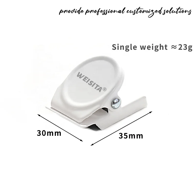 Extra Strong 1.52 Inch Metal Magnet Clips Large Whiteboard Classroom Office Refrigerator Hanging Magnetic Clamps Whiteboard