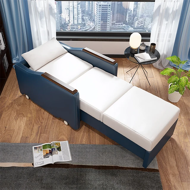 
Hospital prefabricated Sofa bed accompany maternity hotels carecenter single sofa folded sleep sofa office leather accompnier 