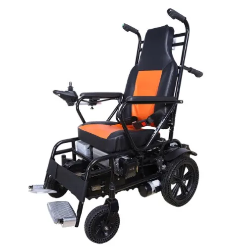 Hot Selling Load 150kg Folding Electric Wheelchair Electric Wheelchair For Stair Climbing