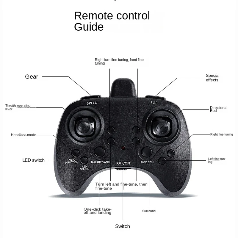 Remote Control 2.4G Glider EPP Foam Flying Helicopter Jet with Lights RC Fighter Toys