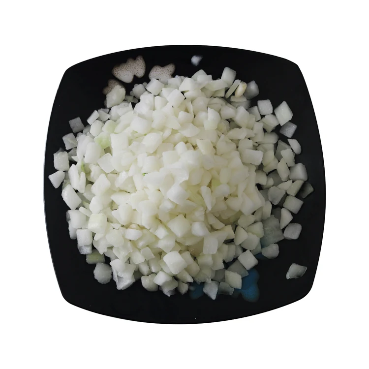 High quality frozen vegetables frozen white onion dice iqf onion
