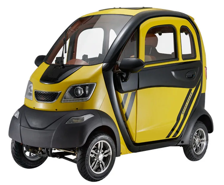 made in China 1200W good battery high speed four wheels mini electric car for family use