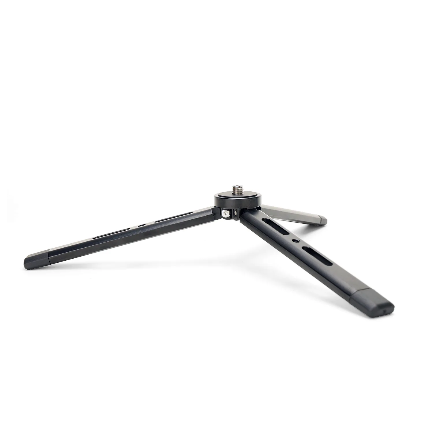 New DSLR Camera Metal Aluminum Desktop 1/4 Mini Tripod Phone Holder Monopod Gimbal Mount Stand Tripod Base