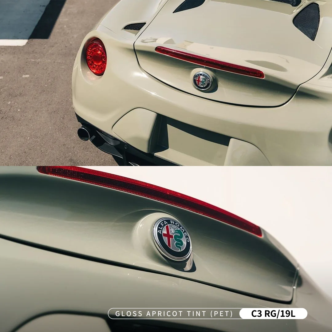 CARBINS Car Vinyl Wrap Pet Glossy 1.52*18 Meter Self Adhesive Car Vinyl Wrap Sticker