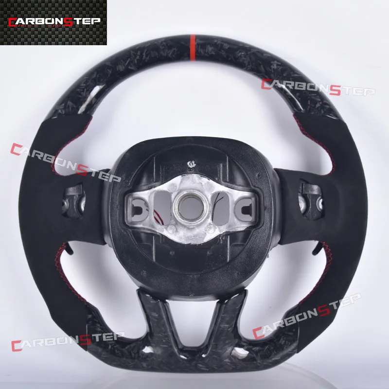 For Challenger SRT Charger Custom Forged Carbon Fiber Steering Wheel