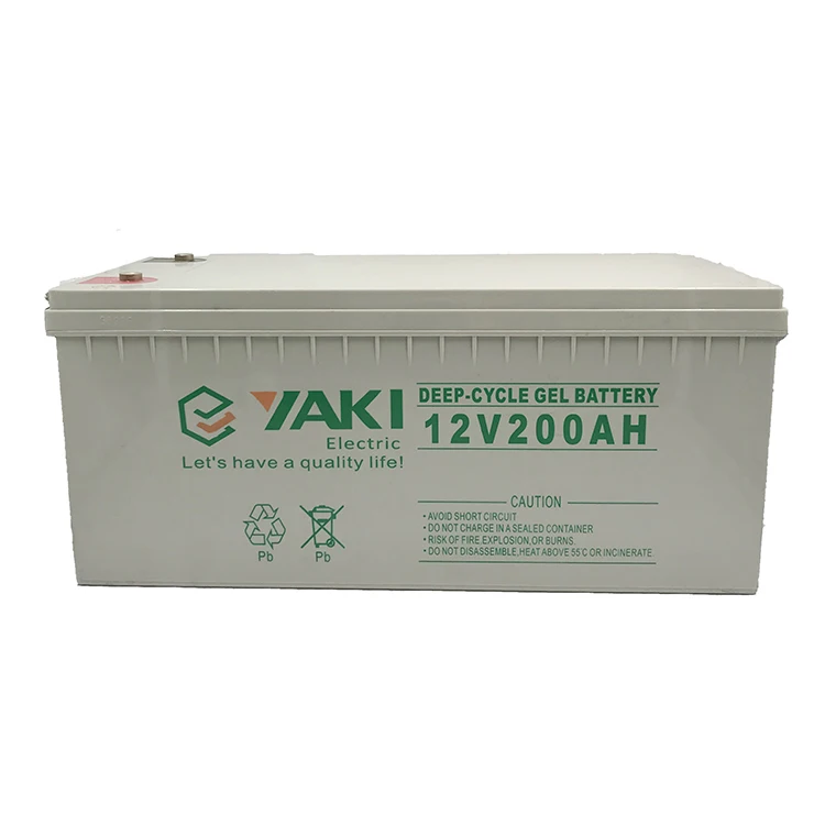 Yaki Солнечный гель герметичная батарея с циклом краски свинцово-кислотные аккумуляторы для