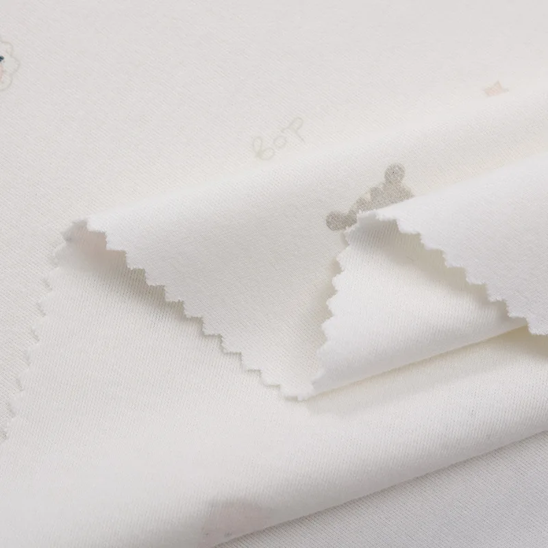 good sale breathable oeko certificate custom digital printing knitted 95 bamboo 5 spandex fabric for men shirt