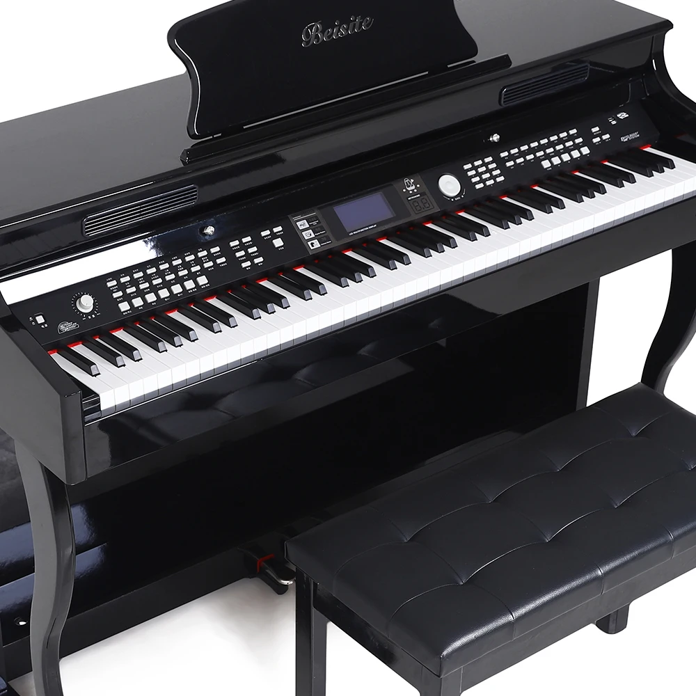  Beisite B82 hammer action black solid wood 88 keyboard оптовая продажа Цифровое