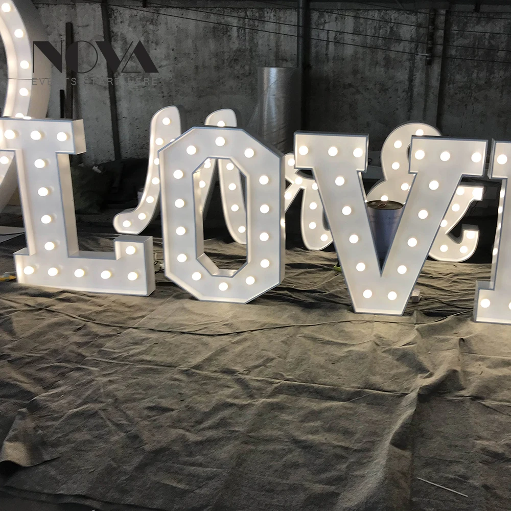 2019 Marquee Led Letter Marquee Light,Marquee Light Letters,Letters Led Light Up Love Letters Led
