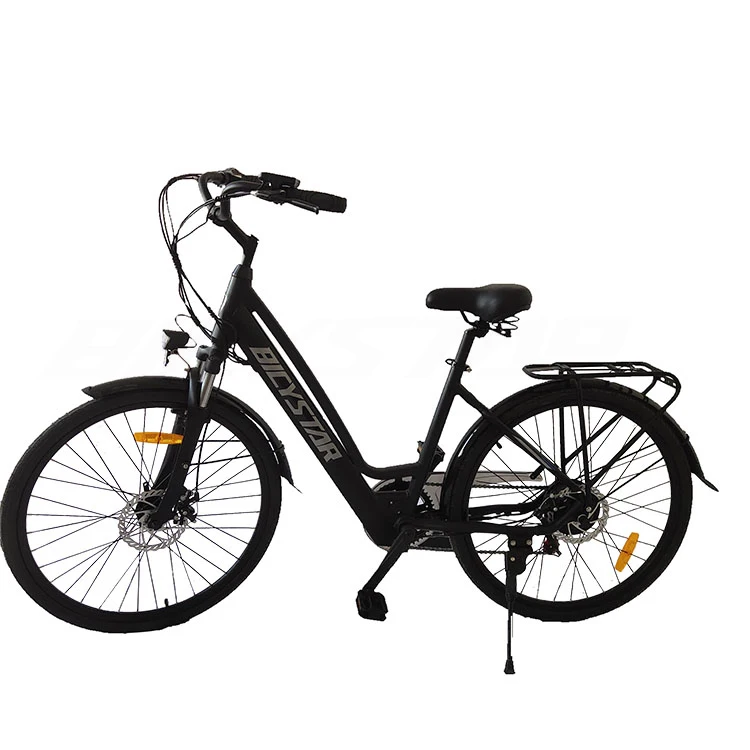 Wholesale Unisex Fashion Electric City Bike/White Electric Bicycle/26 inch light weight City EBike/other electric bicycle